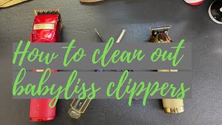 How to clean your babyliss pro fx [upl. by Blithe]