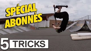 UN TRICKS RARISSIME EN TROTTINETTE FREESTYLE [upl. by Ycnuahc]