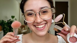 ASMR Friend Pampers You ⛅ Tingly Spa amp Makeup Layered Sounds [upl. by Mackintosh]