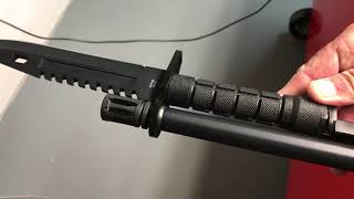 Smith amp Wesson Bayonet for AR15 [upl. by Lancelle694]