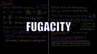 Chemical Thermodynamics 69  Fugacity [upl. by Monro]