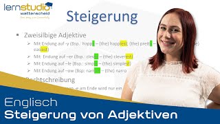 Steigerung von Adjektiven  Englisch Nachhilfe [upl. by Kwei93]