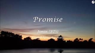 Promise  English KARAOKE  Jimin BTS [upl. by Dailey]