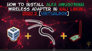 How to install Alfa AWUS036NH wireless Adapter in Kali Linux 20202 Virtualbox [upl. by Noitsirhc]