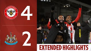 Brentford 42 Newcastle United  Extended Premier League Highlights [upl. by Iohk]