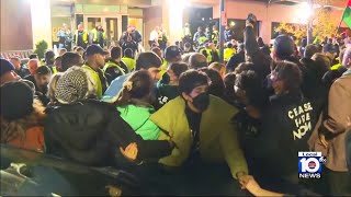 Protesters clash with police in Washington DC [upl. by Lichtenfeld141]