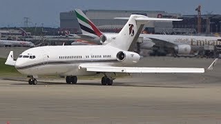 FullHD RARE Boeing 727100 2MMTT landing amp takeoff at GenevaGVALSGG [upl. by Aicnarf721]