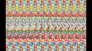 50 amazing 3D Stereograms  Magic Eye [upl. by Olonam]