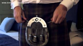 How to wear a Kilt and Highland Dress Outfit by Kinloch Anderson [upl. by Bresee]