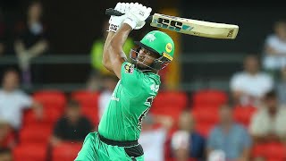 Pooran powers eight sixes in stunning BBL knock  KFC BBL10 [upl. by Anawk]