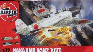 Airfix 172 Nakajima B5N2 quotKatequot Part 2 [upl. by Datha490]