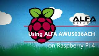 Boost your Raspberry Pi 4 WiFi signal with ALFA AWUS036ACH USB WiFi extender better range amp speed [upl. by Atiugram]