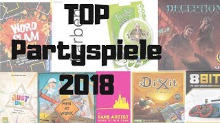 BESTEN PARTYSPIELE 2018  Brettspiel Geeks  Brettspiele [upl. by Enimsay933]