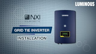 Grid Tie Inverter Installation English [upl. by Filippa660]