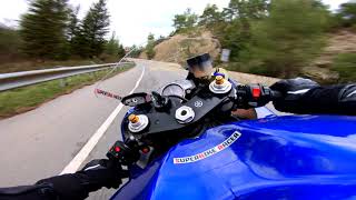 The Pure Sound Of Yamaha R6 With Quickshifter [upl. by Teodoor]