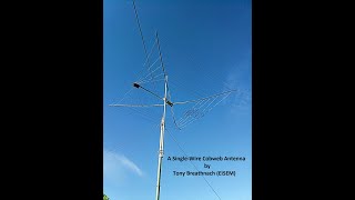 My Cobweb singlewire Antenna Build by Tony Breathnach EI5EM [upl. by Gerald]