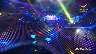 الأغنية الجماعية ادهم نابلسي عمري كلو والمتسابقين في برنامج Xfactor [upl. by Aihsar]