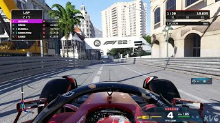 F1 22  Circuit de Monaco  Monaco Monaco Grand Prix  Gameplay PS5 UHD 4K60FPS [upl. by Negrom]