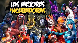 TOP 7 MEJORES INCUBADORAS DE FREE FIRE [upl. by Poppy]