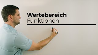 Wertebereich bei Funktionen  Mathe by Daniel Jung [upl. by Kotto]