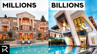 1 Million VS 1 Billion Mansions [upl. by Ivzt]