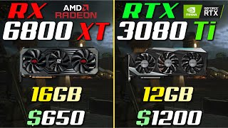 RTX 3080 Ti vs RX 6800 XT  1440p Gaming [upl. by Kela17]