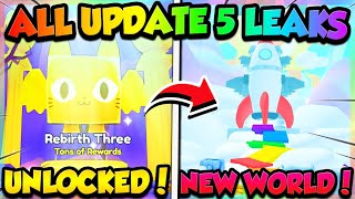 HOW TO PREPARE FOR UPDATE 5 in PET SIMULATOR 99  LEAKS Roblox [upl. by Beare692]