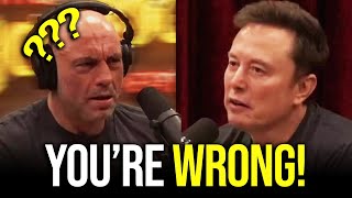 Joe Rogan Brutally Fact Checks ELON MUSK [upl. by Eirrol295]