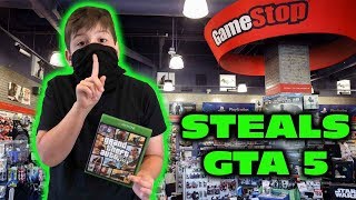 Kid Temper Tantrum Returns To Gamestop To STEAL GTA 5 [upl. by Waddle]