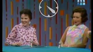 PASSWORD 19670616 Betty White amp Frank Gifford [upl. by Tiphane]