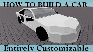 How To Build A Car In Roblox 2021 [upl. by Amata]