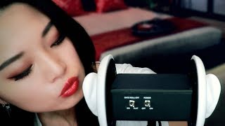 ASMR Applying Lip Gloss and Kisses No Talking [upl. by Dudden]