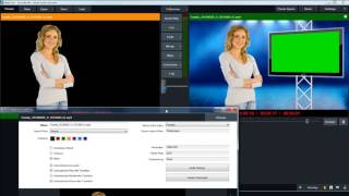 VMix 16 Live Chroma Key Video Tutorial [upl. by Ymassej]