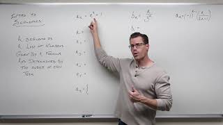 Introduction to Sequences Precalculus  College Algebra 67 [upl. by Shirlene]