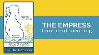 The Empress Tarot Card Reading and Meaning [upl. by Eniluj]