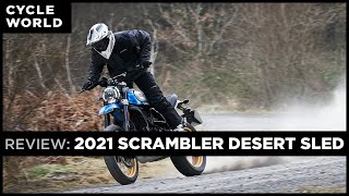 2021 Ducati Desert Sled Review [upl. by Silloc]