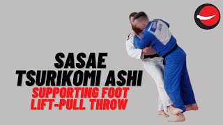 Sasae Tsurikomi Ashi  Supporting Foot Lift Pull Throw 20 [upl. by Aileduab]