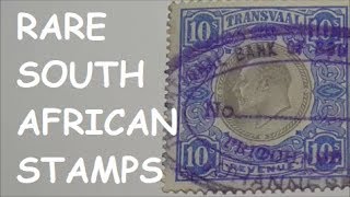 Old South African Stamps 1870s  1910s philately stamps philatelic [upl. by Lyudmila683]