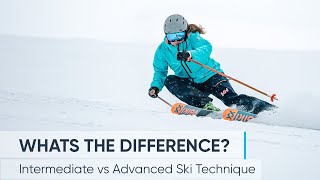 Intermediate vs Advanced Skiing  Whats the difference [upl. by Atwater729]