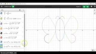 Graphing Conics Using Desmos [upl. by Atikihc]