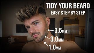 Easy amp Effective Beard Tidying Tutorial [upl. by Merlina]