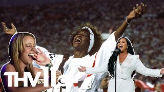 Top 5 most iconic National Anthem performances [upl. by Annaili]