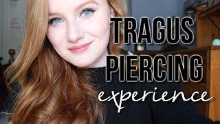 My Tragus Piercing Experience amp Tips [upl. by Lallage]