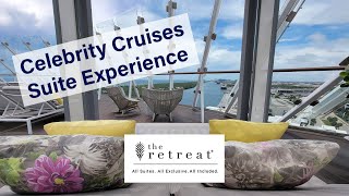 The Retreat  Celebrity Cruises Suite Experience Overview [upl. by Nonnahsal]