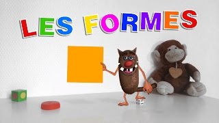 Foufou  Les Formes pour les enfants Learn Shapes for Kids children toddlers  Serie 01 [upl. by Gathers]