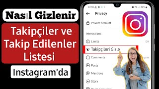 Instagram Takipçi Listesi Nasıl Gizlenir 2025 [upl. by Atsilac487]