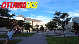 uOttawa Campus Tour and Ottawa city hall  June 30 2021 [upl. by Nomrac778]