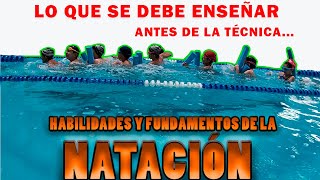 Natación habilidades y fundamentos [upl. by Atilef]