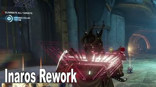 Warframe Inaros Rework Showcase [upl. by Cirdec]