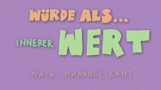 Philosophie Q2 Immanuel Kant zu Würde Selbstzweckformel und Instrumentalisierungsverbot [upl. by Agnot]